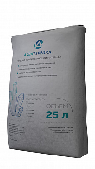 Сорбент минеральный Акватеррика D (фр 0,8-2,0 мм) 16,5 кг /25 л